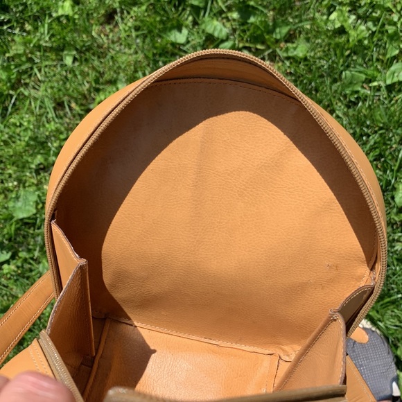 Mark Cross crossbody vintage tan gray - Picture 10 of 16